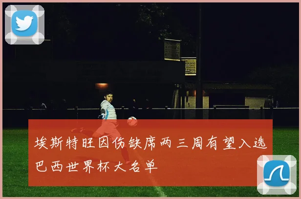 埃斯特旺因伤缺席两三周有望入选巴西世界杯大名单