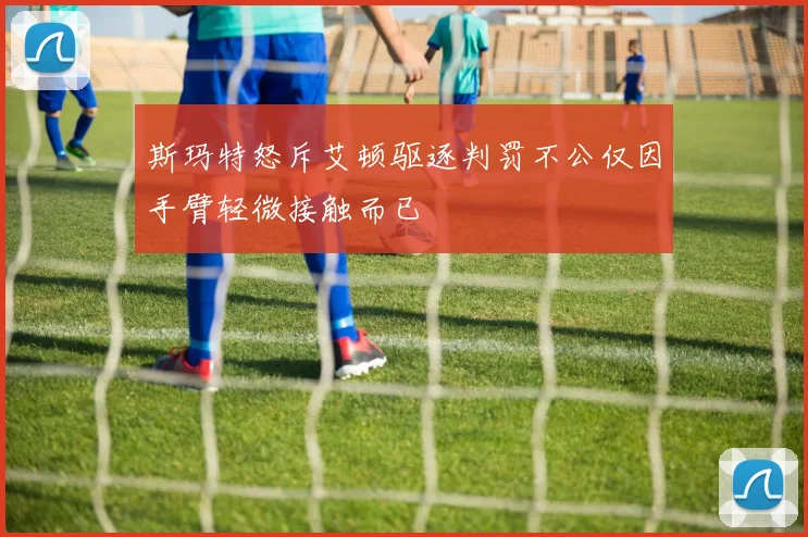 斯玛特怒斥艾顿驱逐判罚不公仅因手臂轻微接触而已